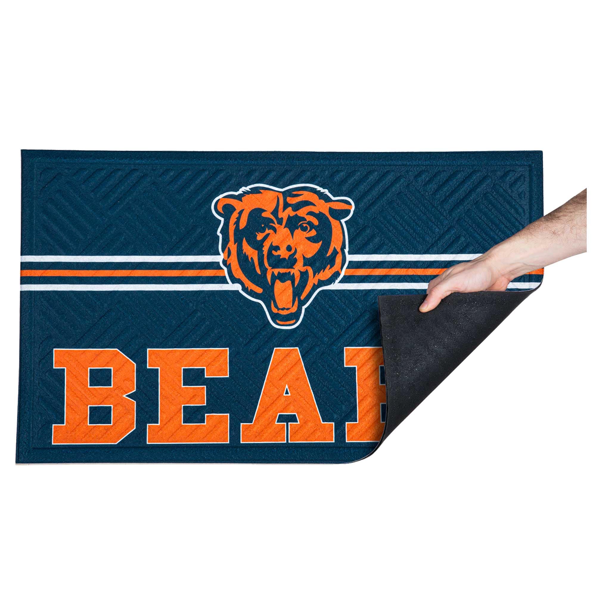 Alt View 1. Evergreen Enterprises - Chicago Bears Embossed Door Mat - Multicolor.