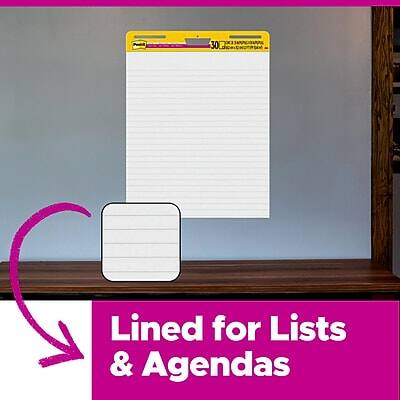 Lined for Lists & Agendas