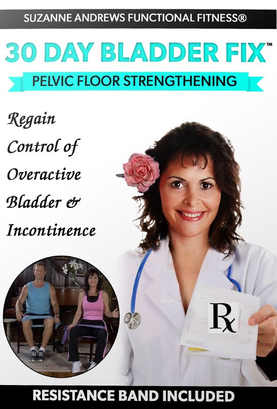 Best Buy: Suzanne Andrews: Functional Fitness 30 Day Bladder Fix Pelvic ...