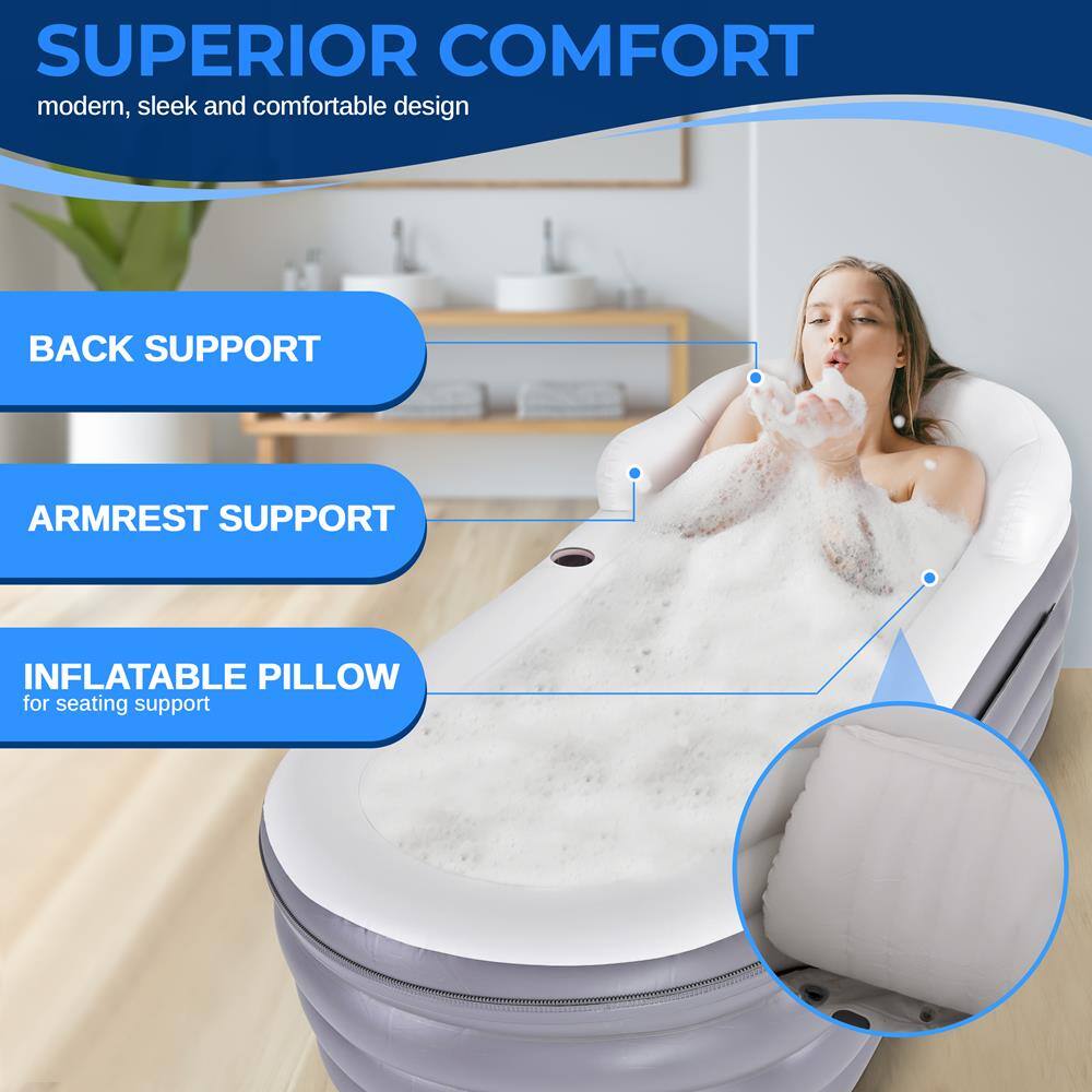 SUPERIOR COMFORT  
modern, sleek and comfortable design

BACK SUPPORT

ARMREST SUPPORT

INFLATABLE PILLOW for seating support