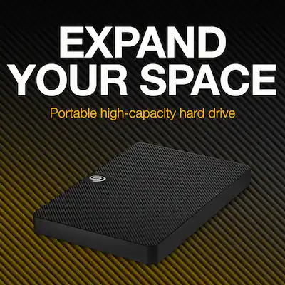 Seagate Expansion 2TB External USB 3.0 Portable Hard Drive with Rescue Data Recovery Services Black STKM2000400 - Best Buy