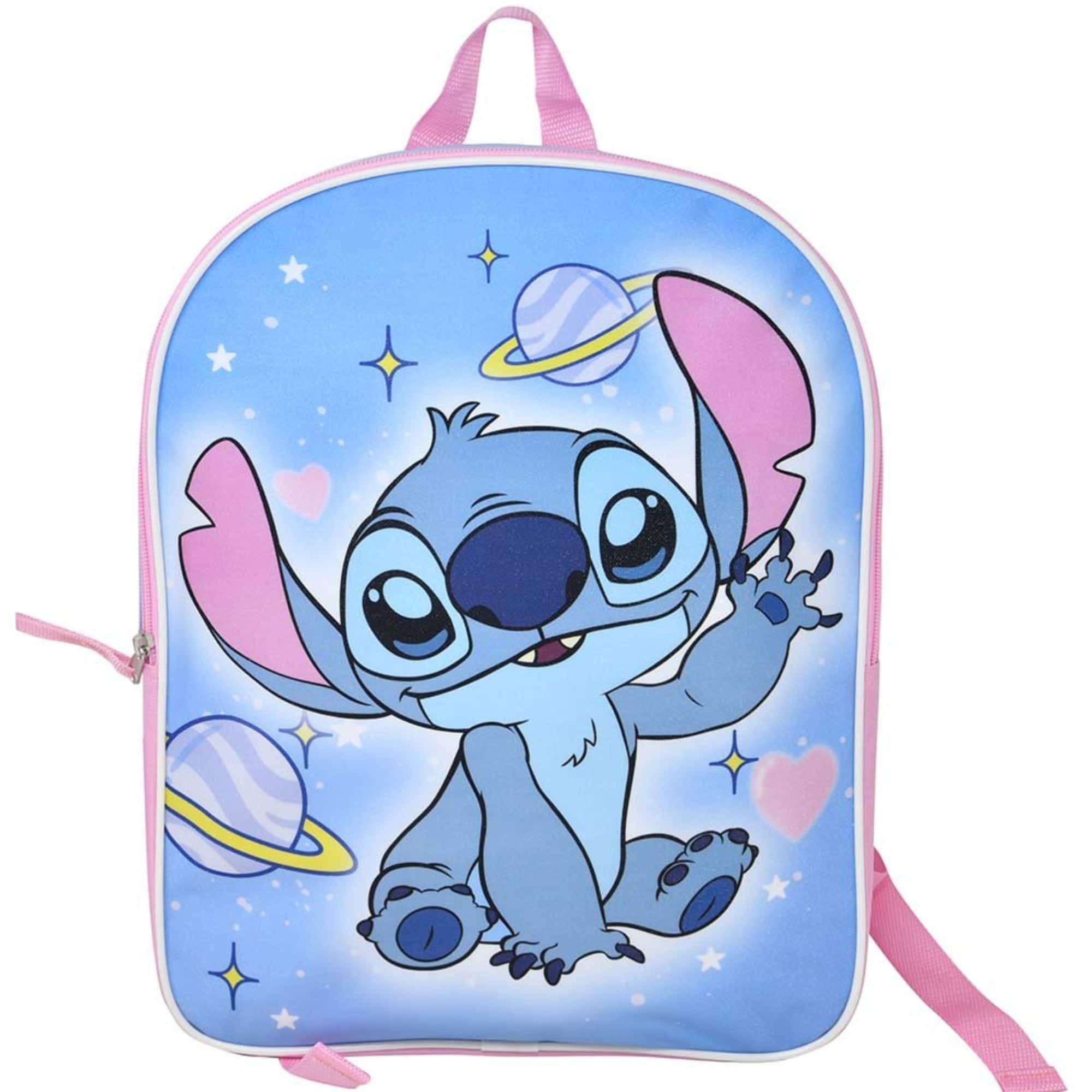 Disney - Blue Lilo and Stitch 16" School and Travel Backpack ages 3+ - Assorted Pre-Pack
