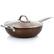 Alt View 6. Gibson - Copper Pan Cooking Excellence 3.5 Quart Aluminum Nonstick Saute Pan in Copper - Copper.