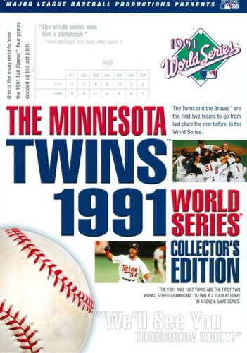 Best Buy: MLB: The Minnesota Twins 1991 World Series [Collector's ...