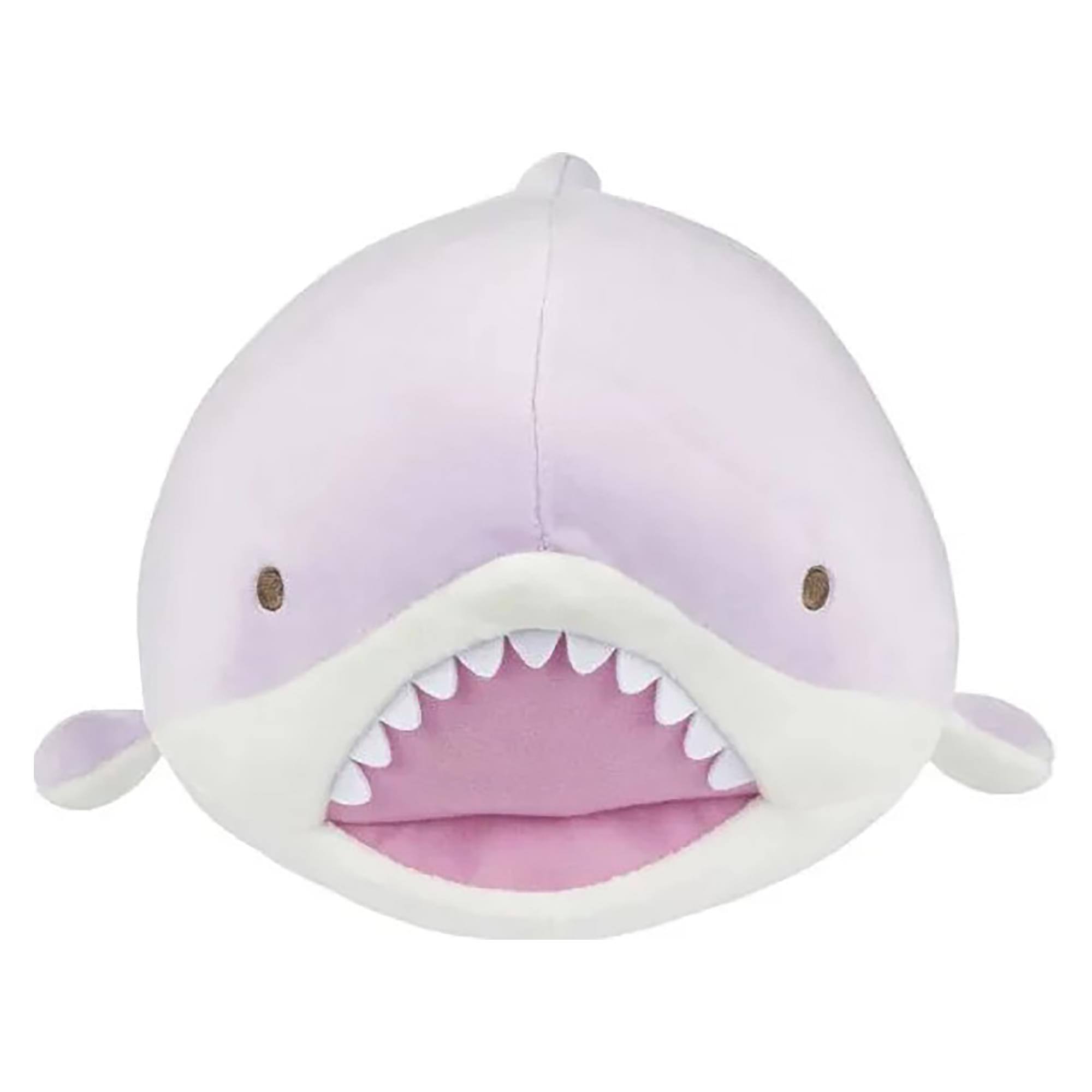 Front. Sumikkogurashi - Jinbesan Samesan 8 Inch Character Plush - Grey.