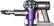Angle. Dyson - V6 Trigger Bagless Cordless Handheld Vacuum - Nickel/Purple.