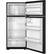 Alt View 13. GE - 15.5 Cu. Ft. Frost-Free Top-Freezer Refrigerator - Black.