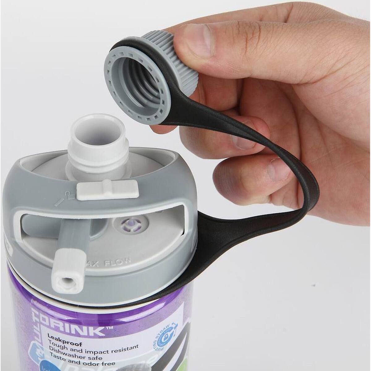 AX FLOW CORINK Leakproof STB4 - 1 Tough and resistant PEOTING 2M Dishwasher impact Tasto and safe odor free

Leakproof  
Tough and impact resistant  
Dishwasher safe  
Taste and odor free