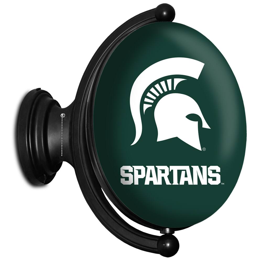 Michigan State Spartans 23'' x 21'' Illuminated Rotating Wall Sign