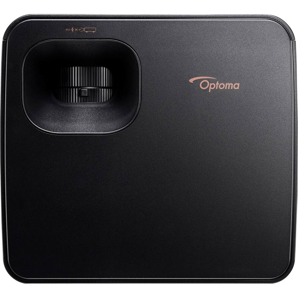 Alt View 3. Optoma - 4K UHD 3LED Compact Home Entertainment Projector PK31 - Black.