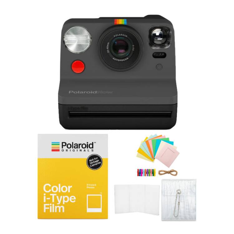 Polaroid Originals Color-i-Type Film and Polaroid Autofocus Camera.