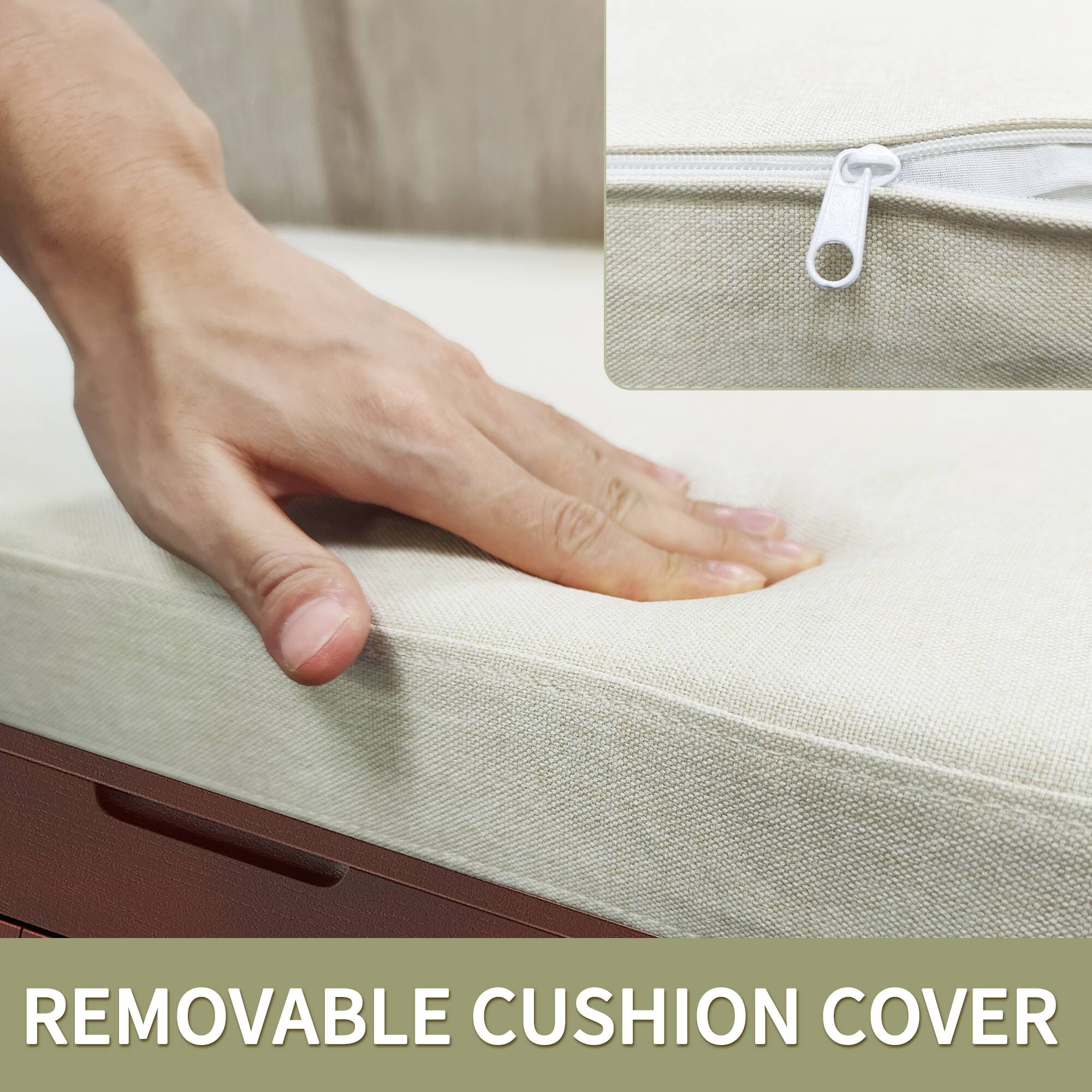REMOVABLE CUSHION COVER