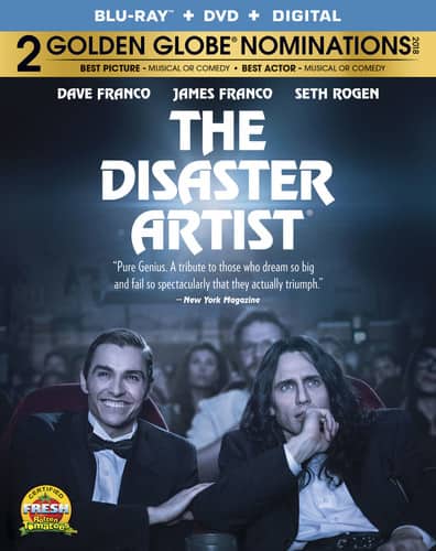Front. The Disaster Artist   - BLU-RAY.