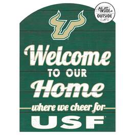 Jardine - South Florida Bulls 16'' x 22'' Marquee Sign - Green