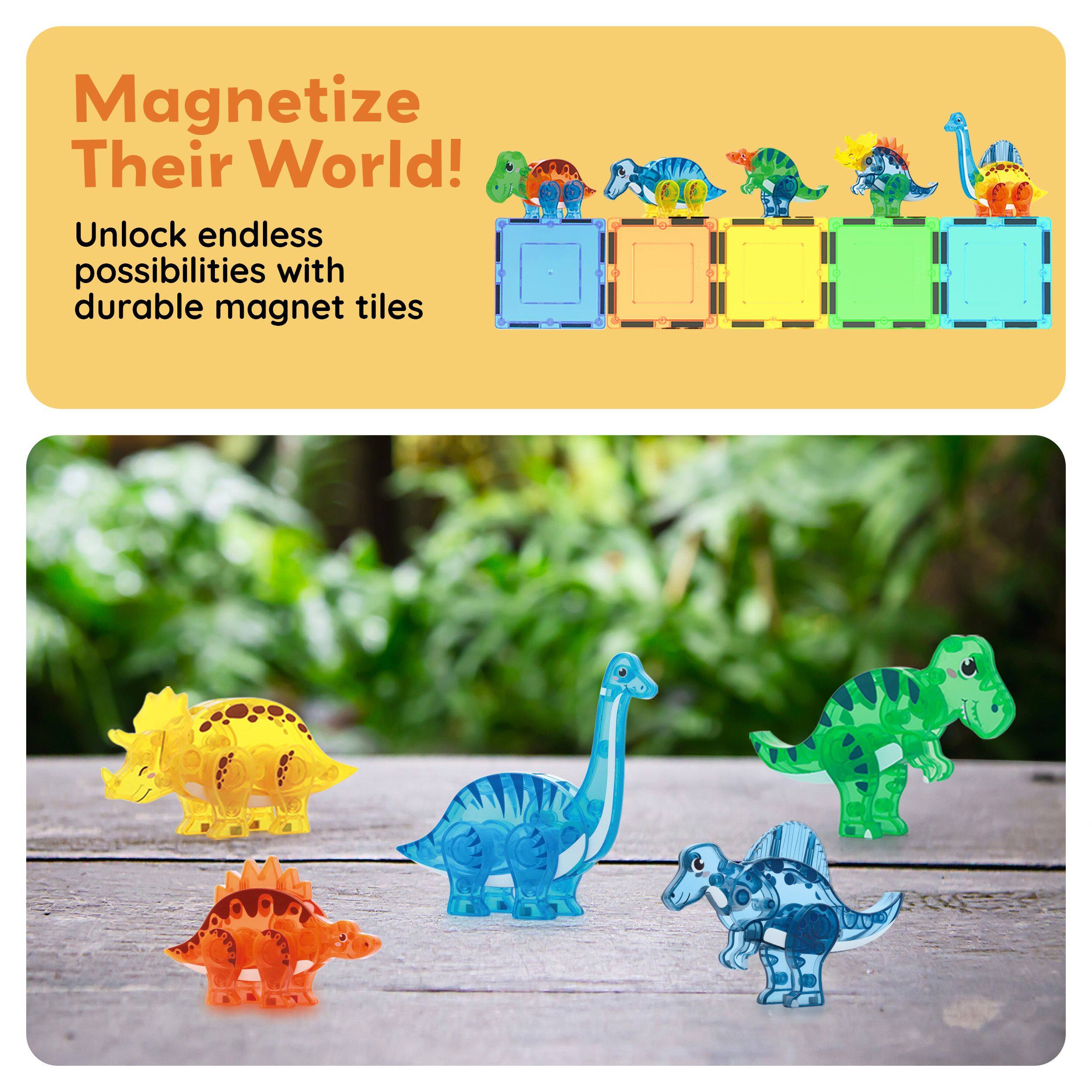 Magnetize Their World! Unlock endless possibilities with durable magnet tiles