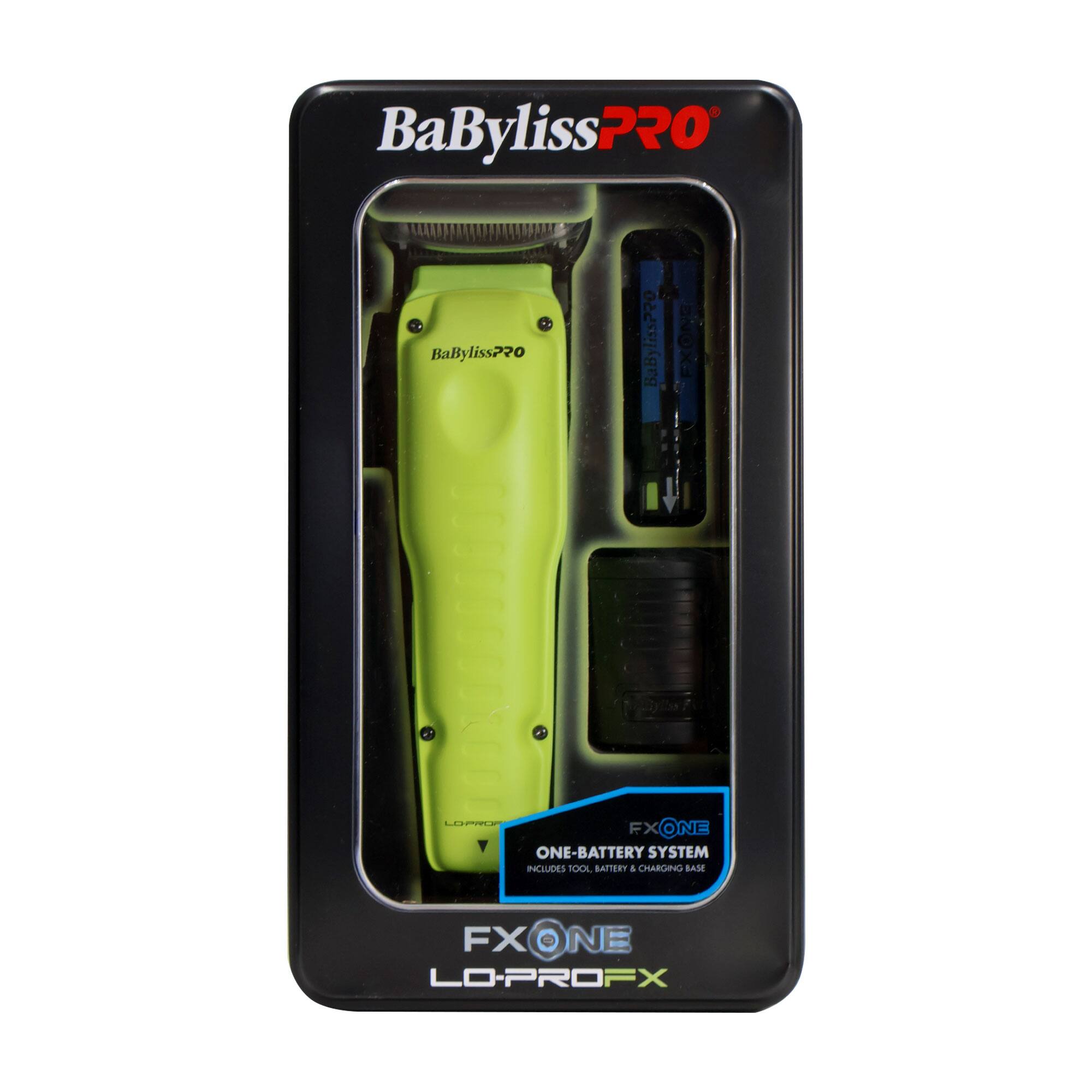 BaBylissPRO  
BaByliss270  
BaBylissP20  
grg EXONE  
00S0000O  
2 COE FX ONE  
NE ONE-BATTERY SYSTEM  
INCLUDES FOOL SATIERT & CHARGING BASE  
FX FXONE LO-PROFX