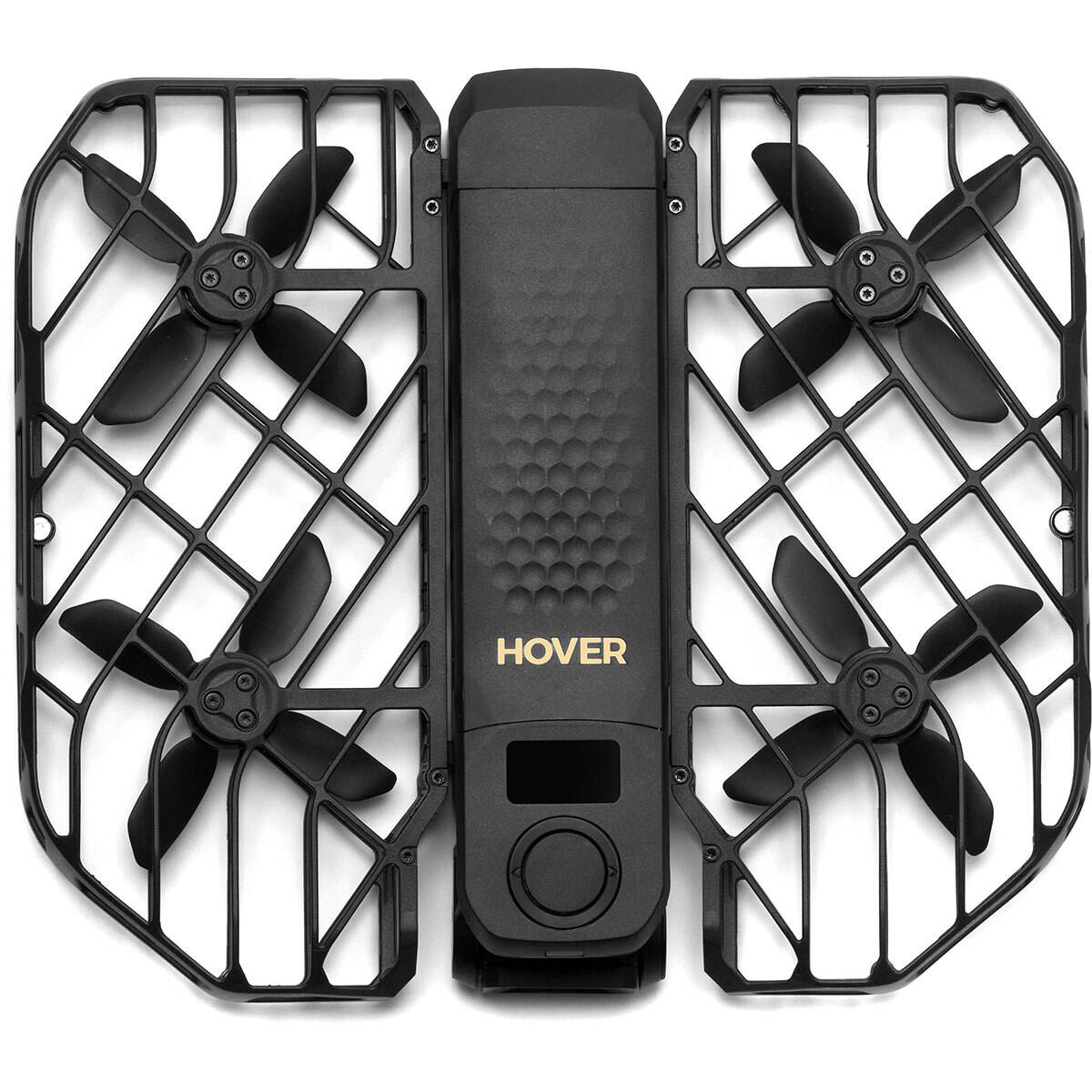 Alt View 4. HOVERAir - HoverAir X1 PRO 4K Self-Flying Pocket Action Camera Drone Basic Combo, Black.