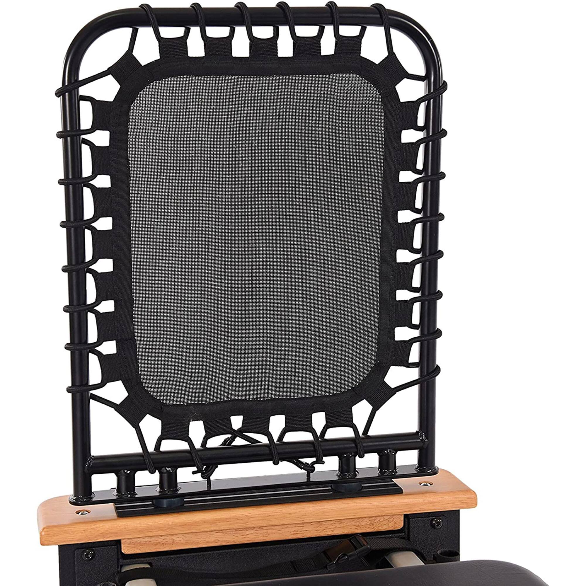 Alt View 5. Stamina Products - Stamina AeroPilates Pro Reformer Resistance System with Form Cardio Rebounder - Black.