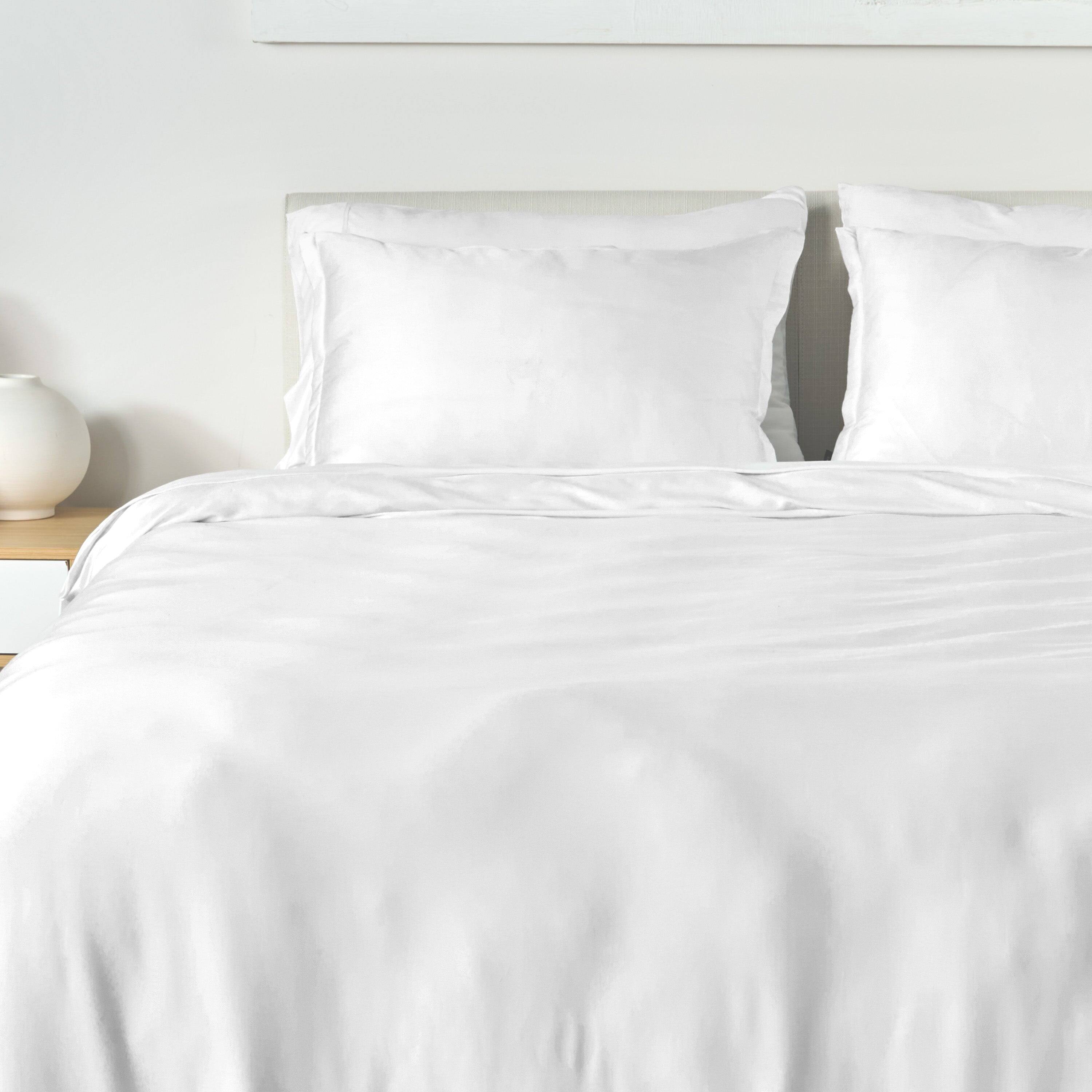 Alt View 3. Bedgear - Performance® Duvet & Sham Set - Solid - White, King - White.