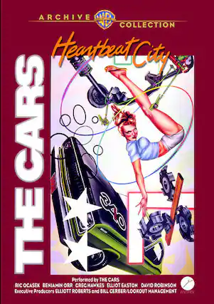 Front. The Cars: Heartbeat City - DVD.