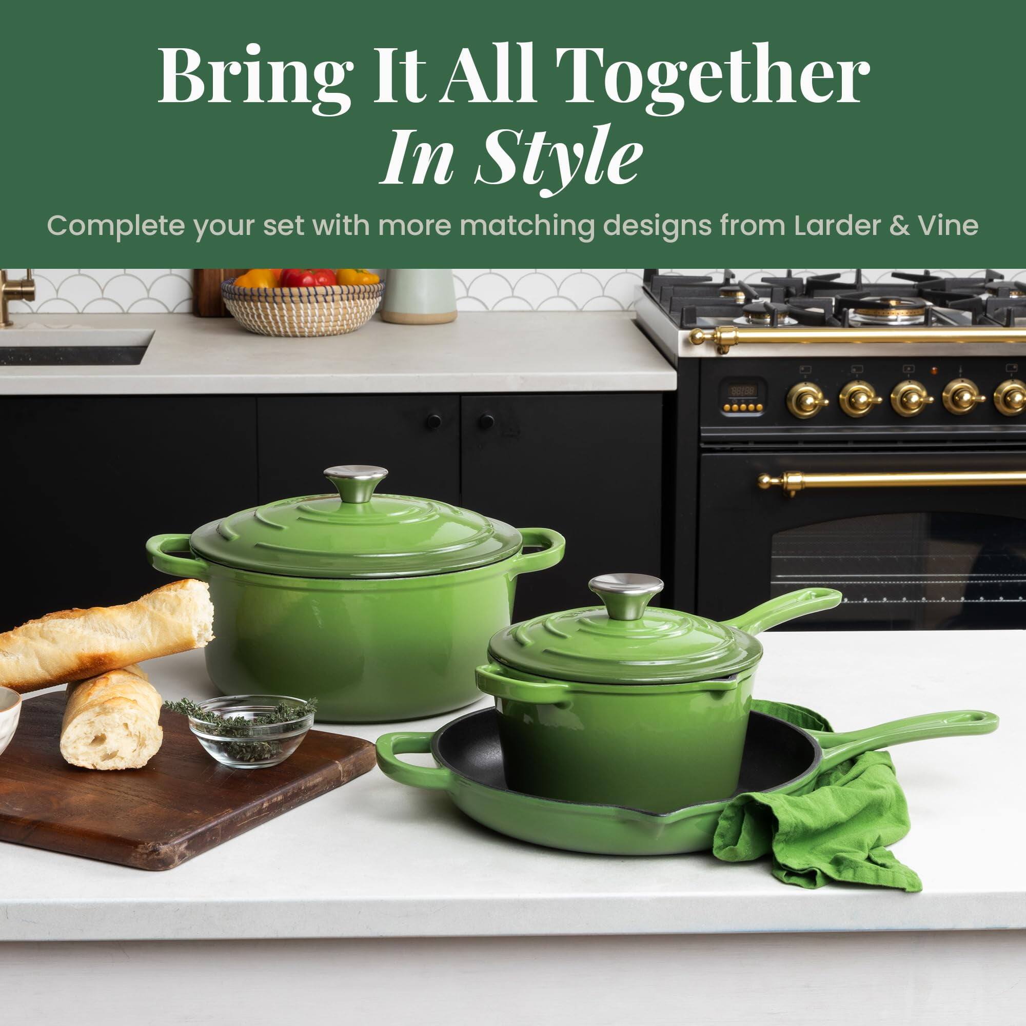 Bring It All Together In Style  
Complete your set with more matching designs from Larder & Vine