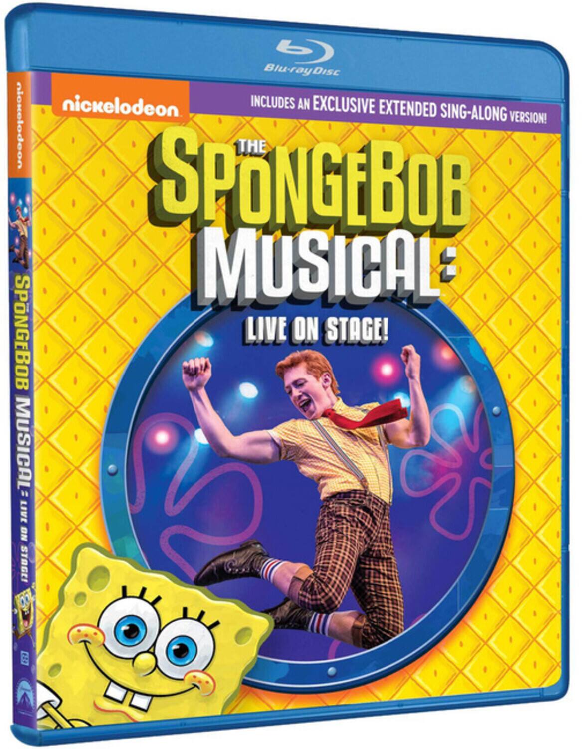 Front. SpongeBob SquarePants: The SpongeBob Musical: Live on Stage!   - BLU-RAY.