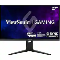 ViewSonic - XG275D-4K 27" IPS 4K UHD 320Hz AMD FreeSync Gaming Monitor ( HDMI, DP, USB-C) - Black - Front_Zoom