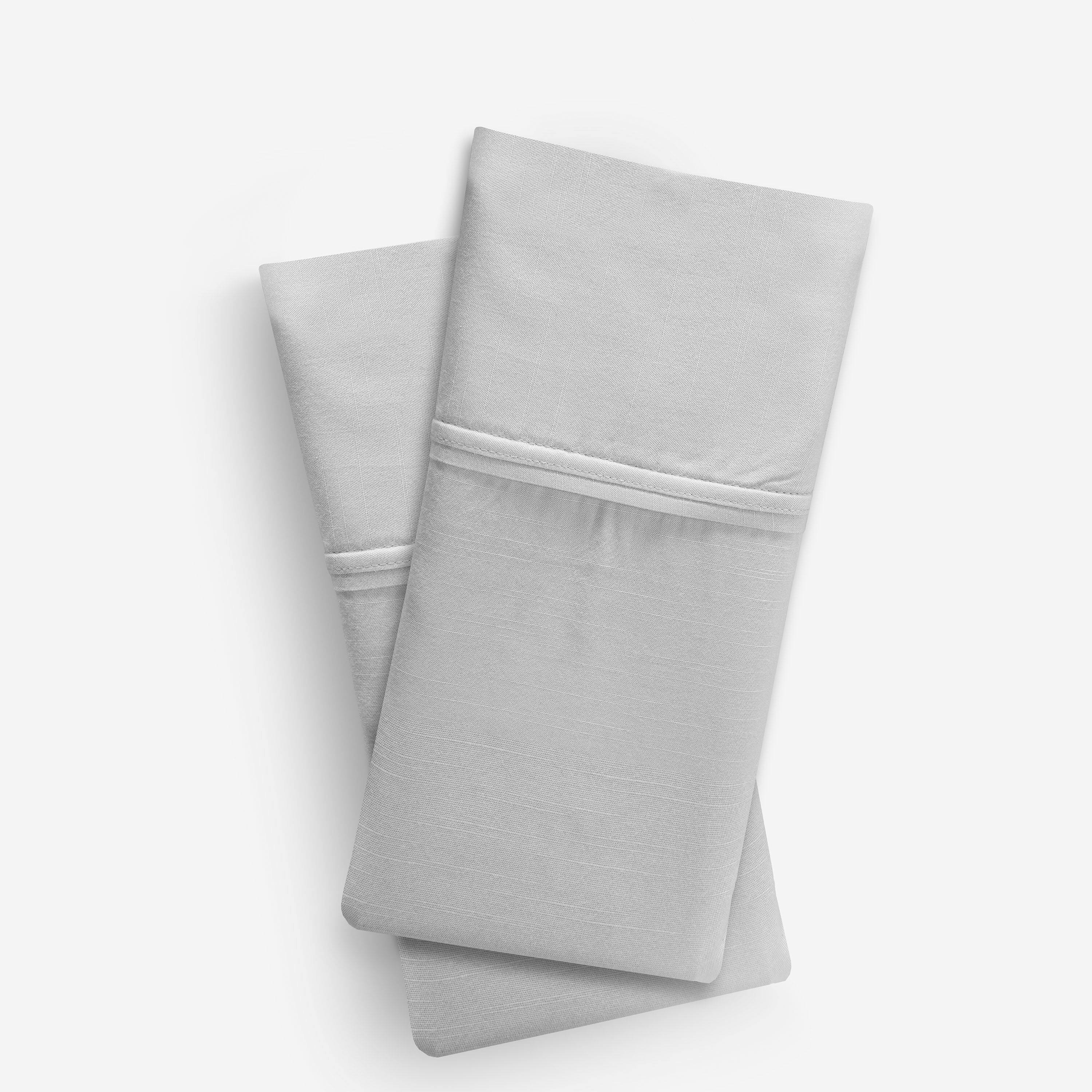 Alt View 6. Bedgear - Hyper-Linen Pillowcase Set - Yellow, King - yellow.