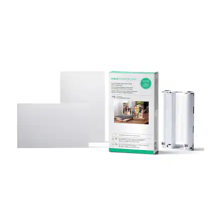 Cricut StickerPix Print
4 - C Sticker Shoots, Photo Roper 1 N Cartridge be a Foulles de Mickers, Popier photo E Carbaches Sonoly
Cricut StickerPix Print
1 Cartridge Set - 4 Sticker Sheets, Photo Paper
18 - 10 cm x 14.8 cm / 4 in x 6 in
36 - 10 cm x 14.8 cm / 4 in x 6 in
fun Per Perces