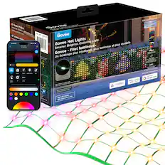57 Scene Modes
Govee Net Lights
Smarter. Brighter. Enduring plus durable.
Govee - Filèt lumineux - intelligent, Govee plus lumineux et plus durable.
Un éclairage plus lumineux et plus durable.
ITM/ART. 2060332
0.85ft x 3ft x 1.5ft W
2.8ft x 9ft x 5ft W
Wi-Fi
String Green
480 LED Beads
480 LEDs
Works with Alexa
Works with Google Home
Matter