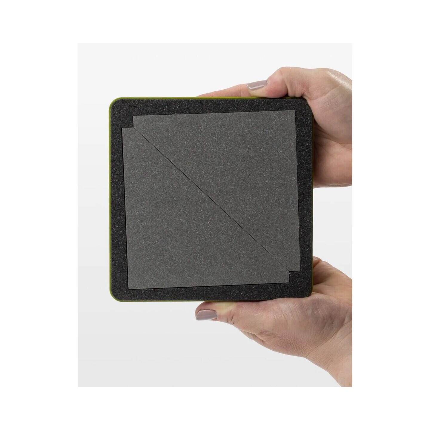 Alt View 1. AccuQuilt - GO! Half Square Triangle-4 1/2 Finished Square Die - Multicolor.