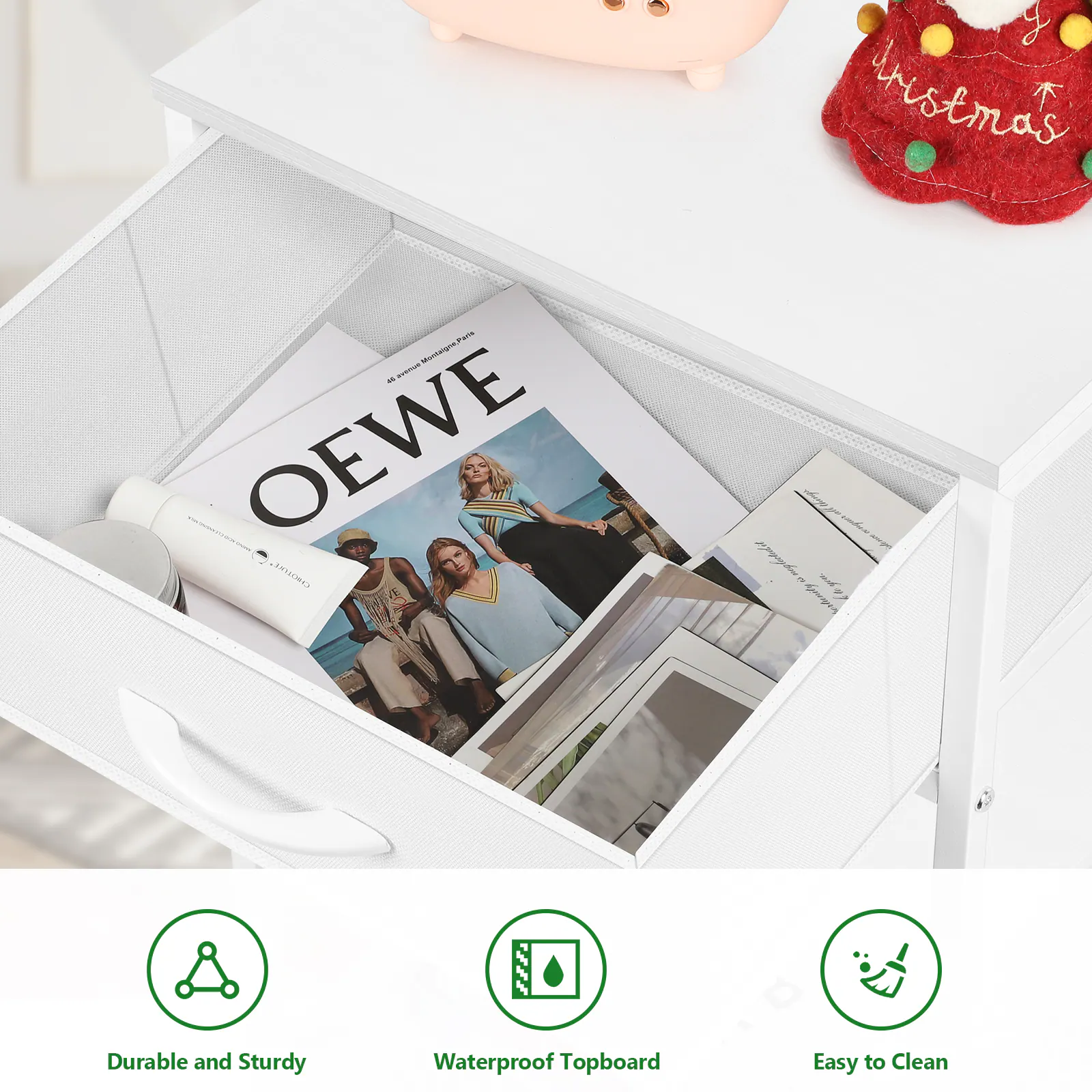 y tristmas i nothito_ NvERUN - OEWE O p - nhn  
Durable and Sturdy Waterproof Topboard Easy to Clean