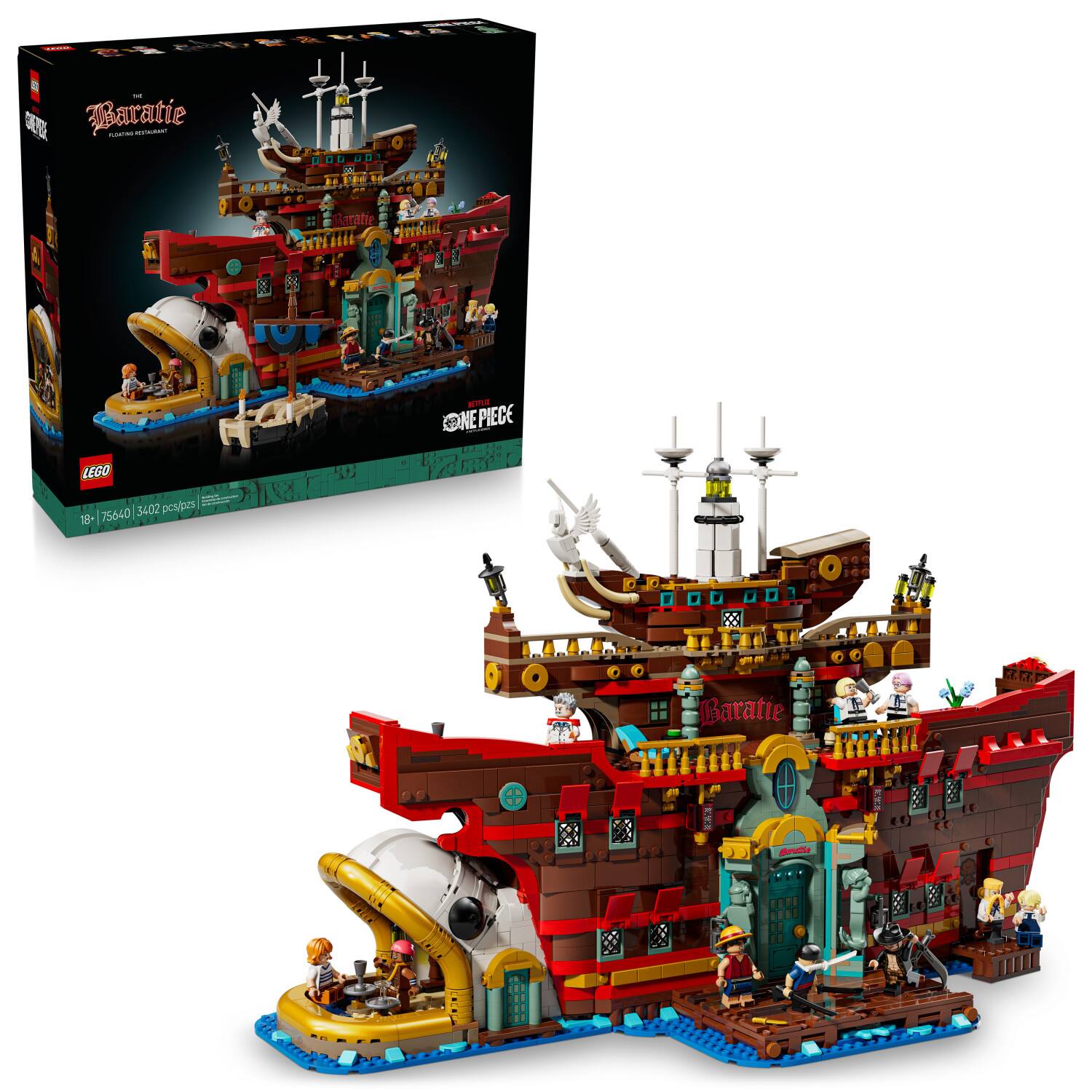 LEGO - ONE PIECE The Baratie Floating Restaurant 75640