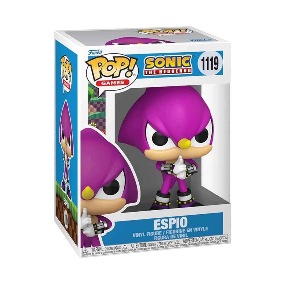ビューティープロ　sonicソニック Funko POP! Games: Sonic Espio Collectibles Multicolor 889698883955