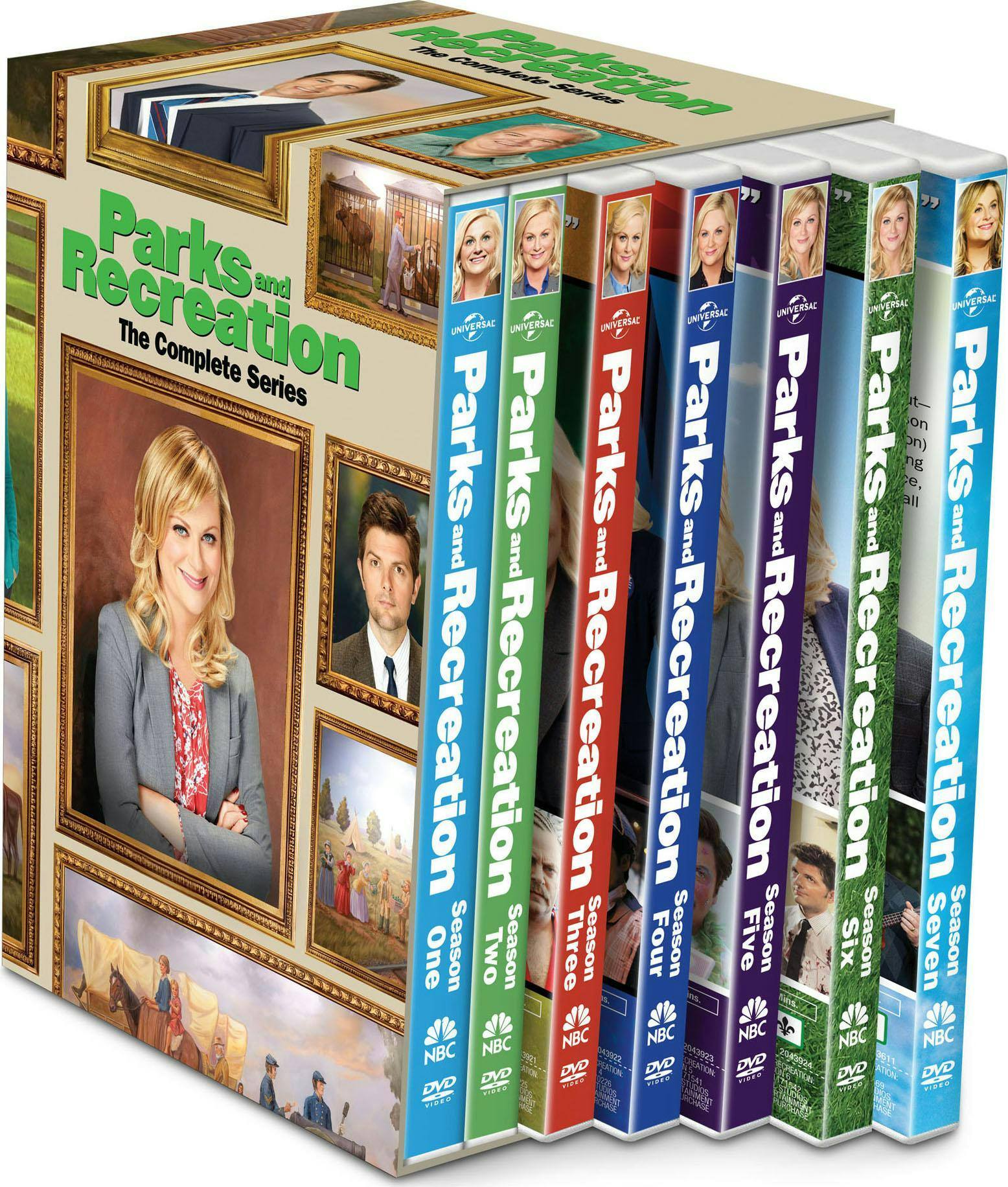Front. Parks and Recreation: Seasons 1-7 (2015) [DVD].