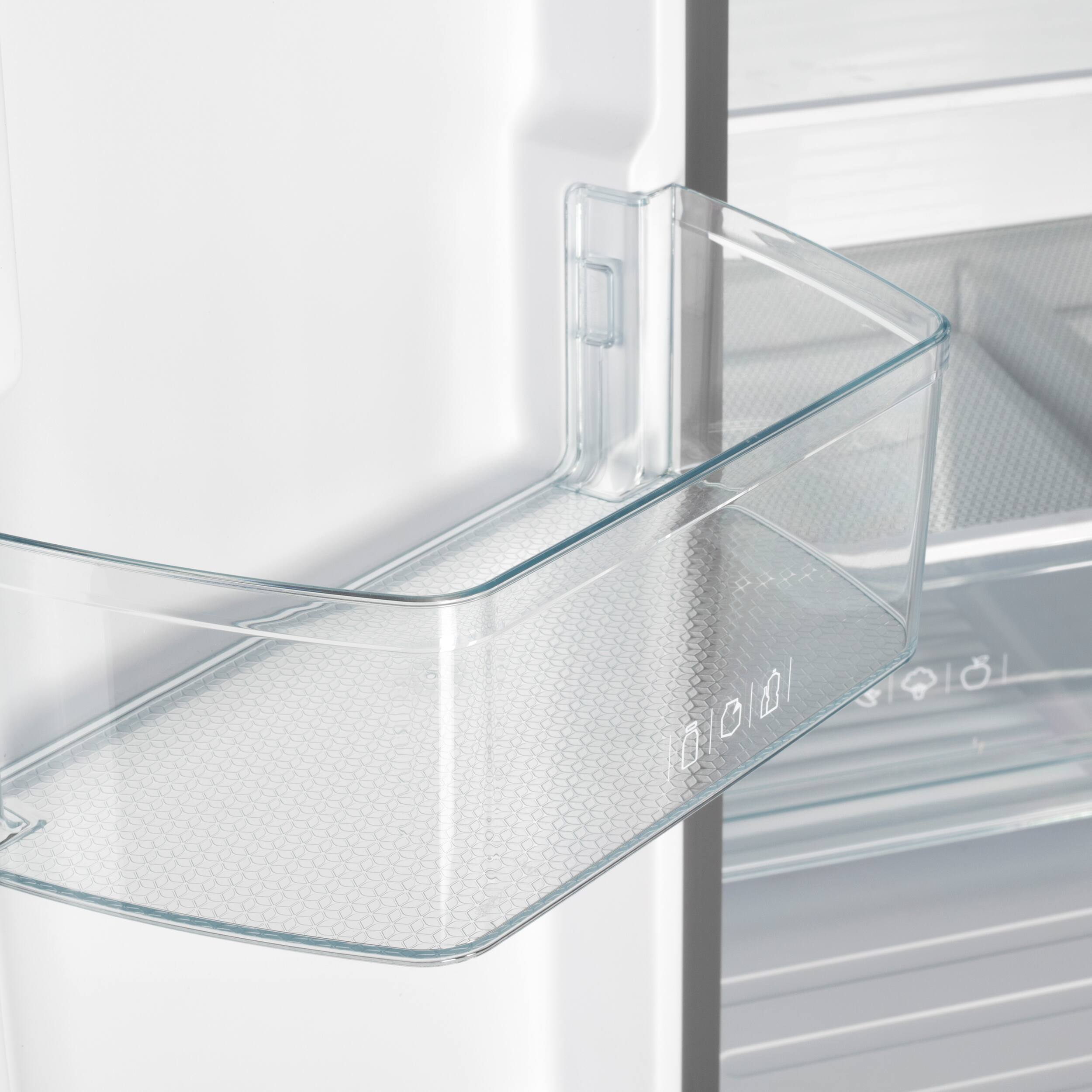 Alt View 11. Forno Appliances - Gallipoli 17.5 Cu. Ft. Freestanding French Door Refrigerator with High-Efficiency LED lighting - Stainless Steel.