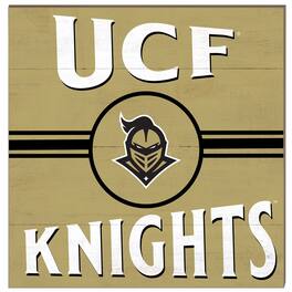 Jardine - UCF Knights 10'' x 10'' Retro Team Sign - Black
