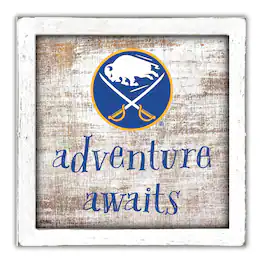 Fan Creations - Buffalo Sabres 14'' x 13'' Adventure Awaits Money Box - Multicolor