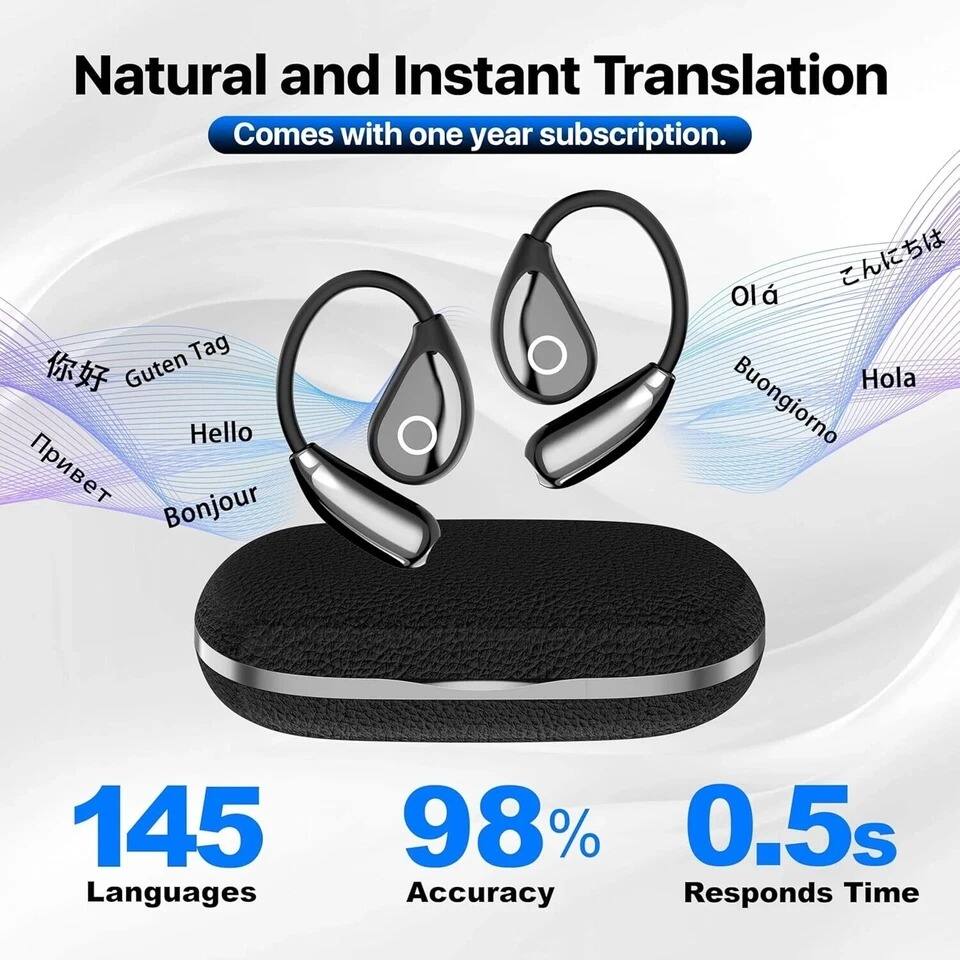 Natural and Instant Translation  
Comes with one year subscription.

145 Languages  
98% Accuracy  
0.5s Responds Time

你好  
Guten Tag  
Hello  
Bonjour  
Привет  
Olá  
Buongiorno  
Hola