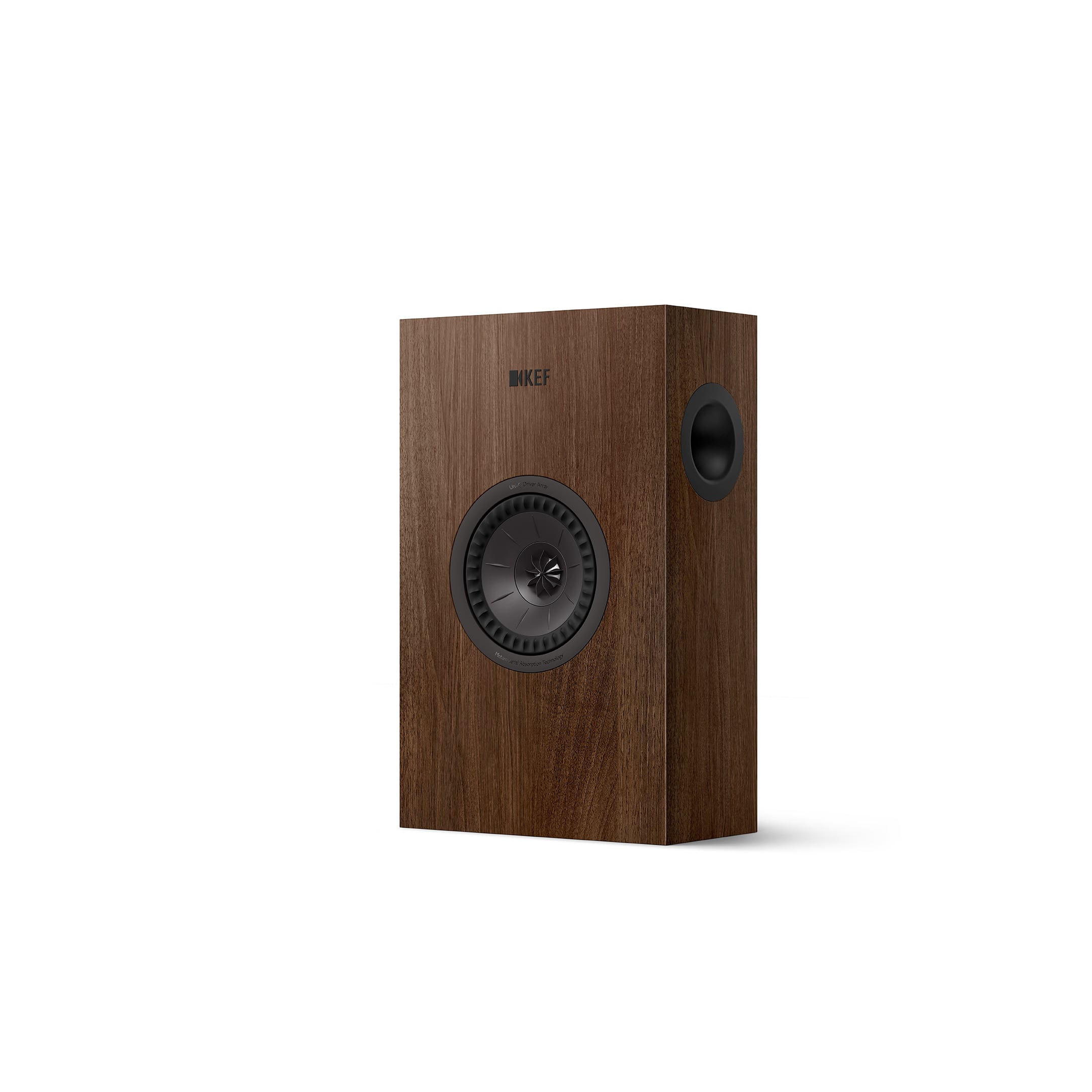 KEF - Q4 Meta On Wall Speaker (Each) - Walnut - Angle_Zoom