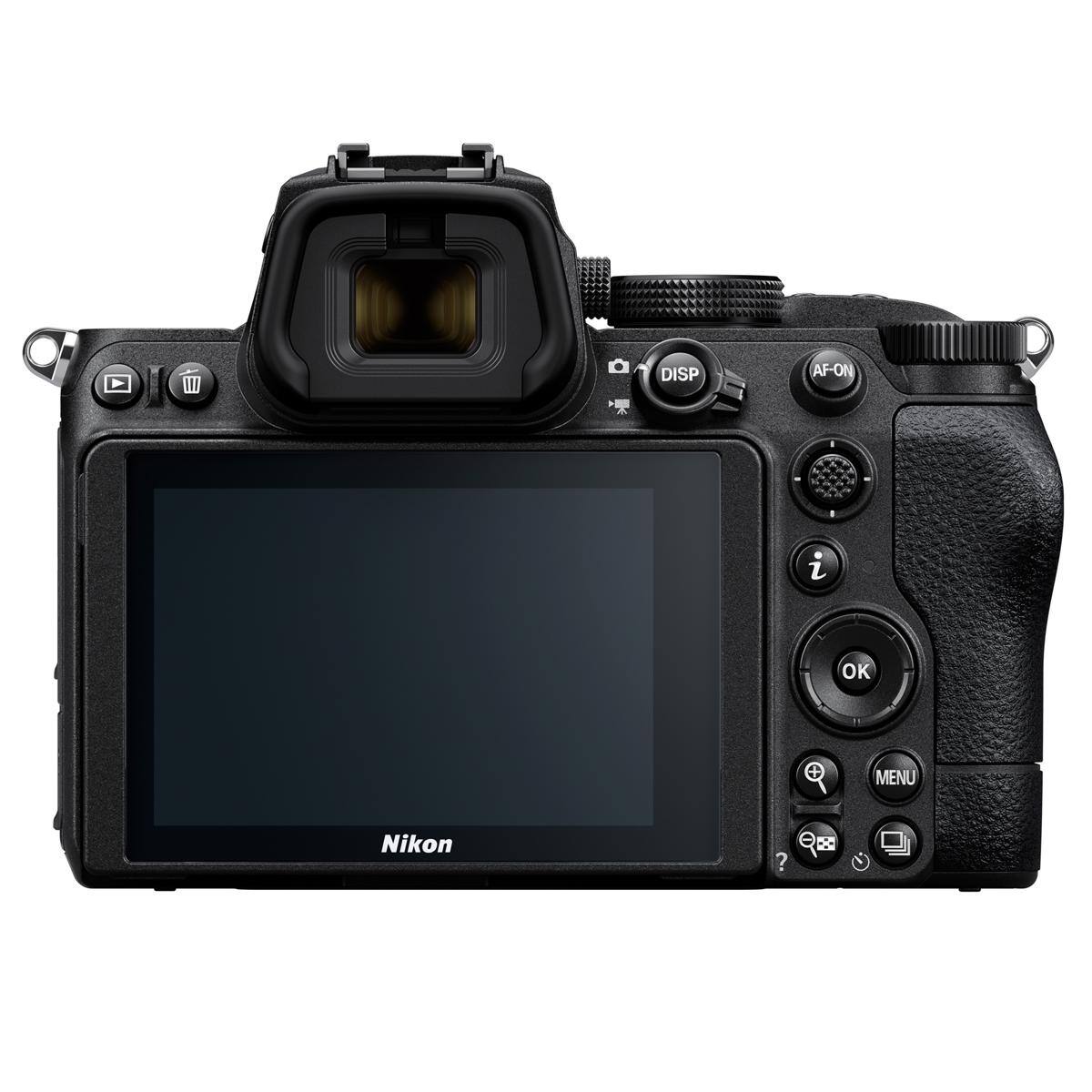 DISP AF-ON - Z OK MENU Nikon