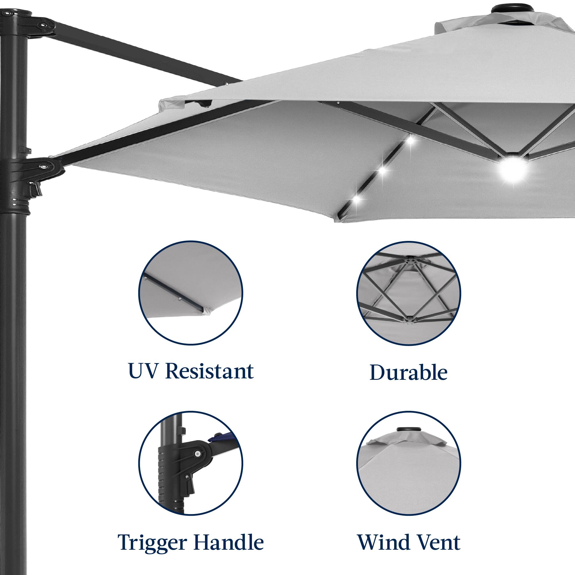 UV Resistant  
Durable  
Trigger Handle  
Wind Vent