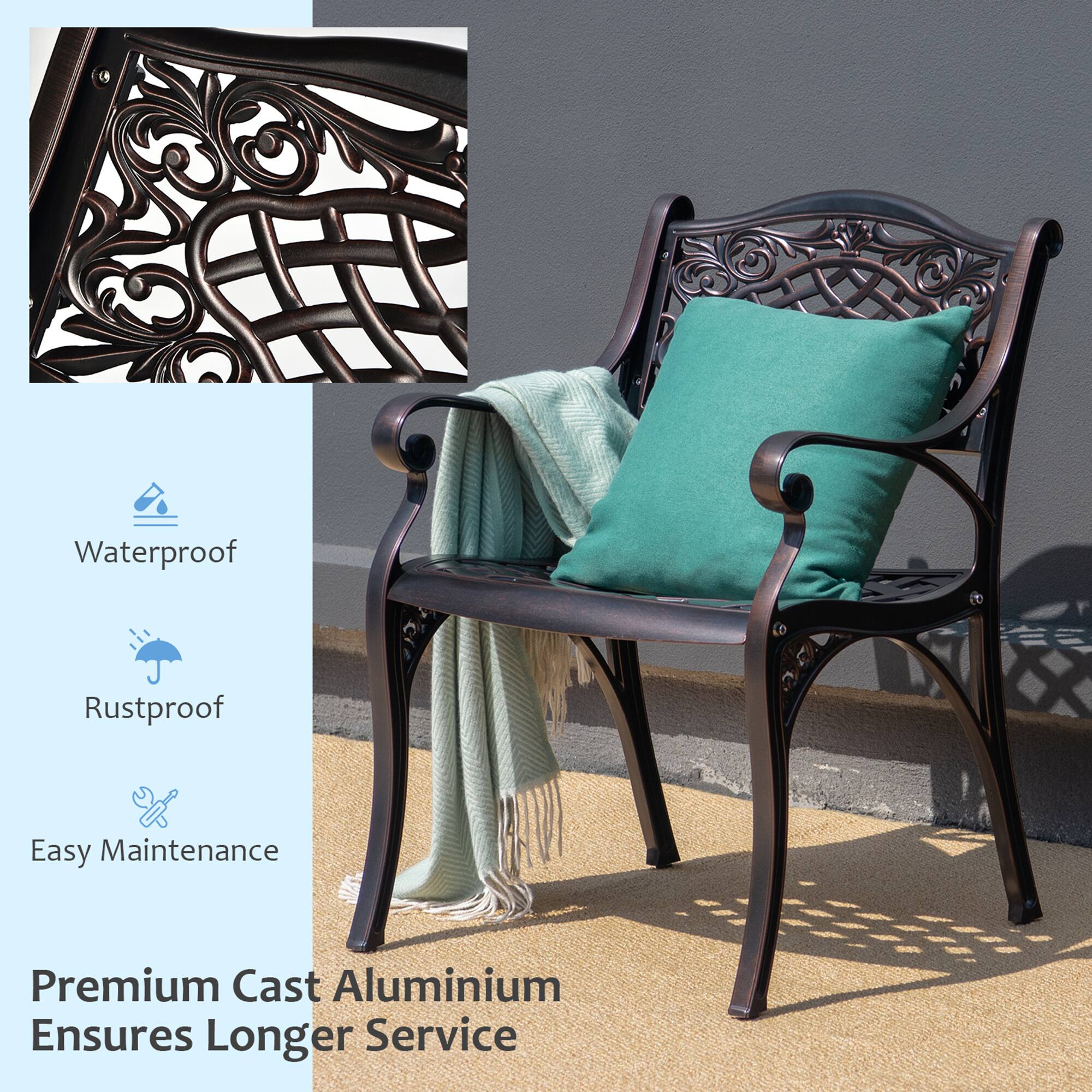 Waterproof  
Rustproof  
Easy Maintenance  

Premium Cast Aluminium Ensures Longer Service