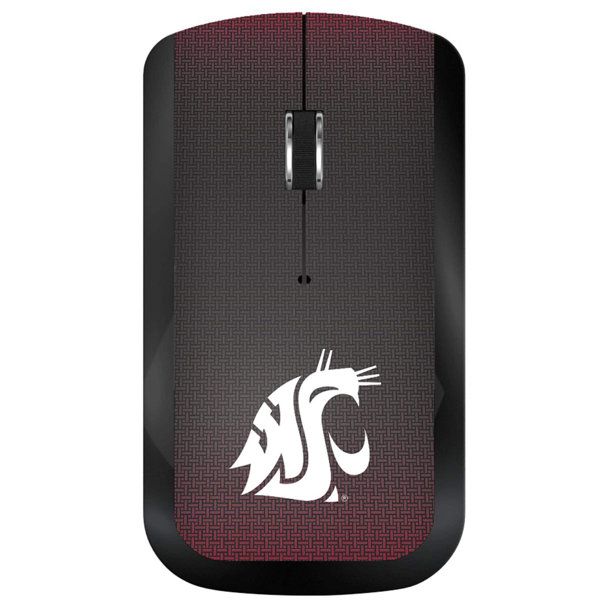 Keyscaper - Washington State Cougars Wireless USB Computer Mouse - Wireless - Black