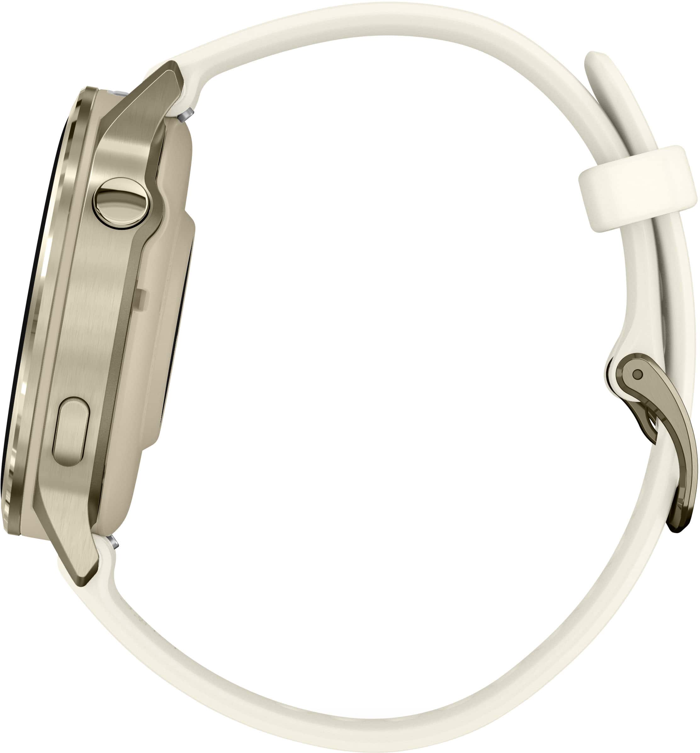 Alt View 6. Garmin - Venu 4 GPS Smartwatch 41 mm Fiber-reinforced polymer - Lunar Gold.