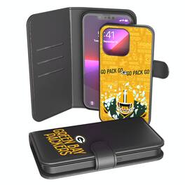 Keyscaper - NFL - Green Bay Packers iPhone Wallet Case - 13 - Black