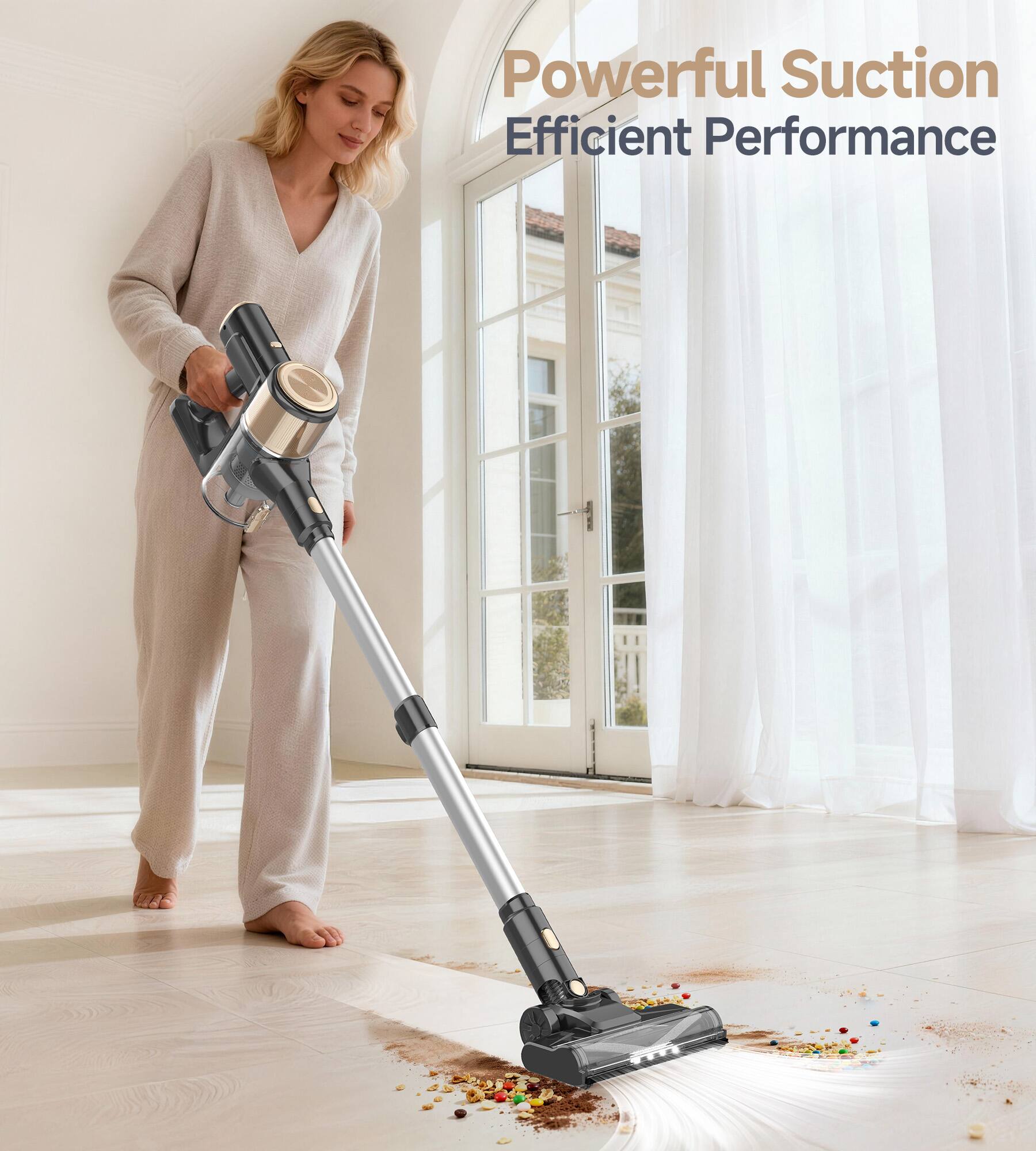 Powerful Suction  
Efficient Performance