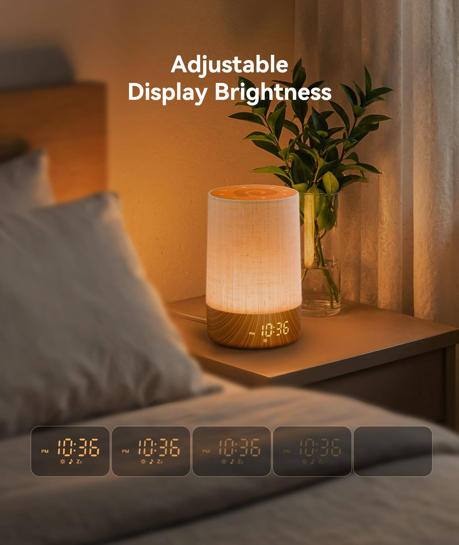 Adjustable Display Brightness

PM 10:36  
PM 10:36  
PM 10:36  
PM 10:36  
PM 10:36