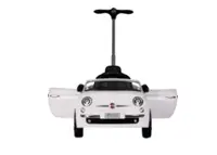 Best Rideon Cars - Fiat 500 Push Car White Stroller - White - Front_Zoom