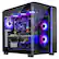 Front. Skytech Gaming - Skytech KING95 - AMD Ryzen 7 7700X, 5080, 32GB 6000 MHz DDR5 RAM, 850W GOLD PSU - Black.